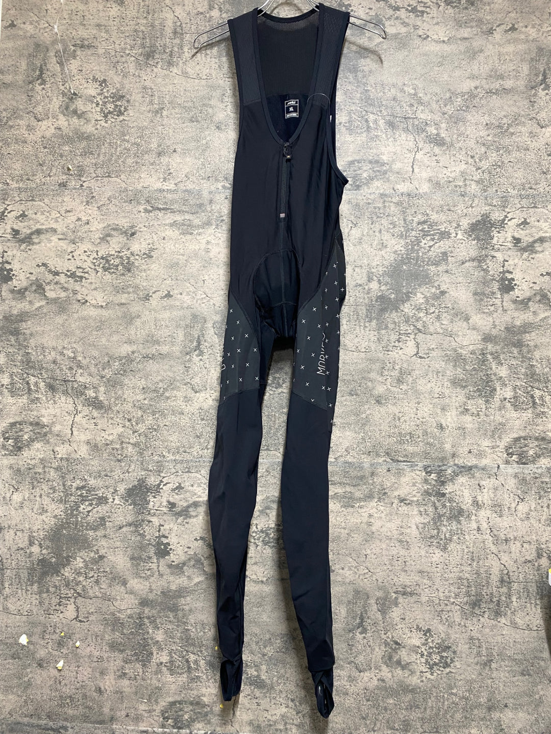 KG167 モルベロ MORVELO ビブタイツ 黒 XL 裏起毛