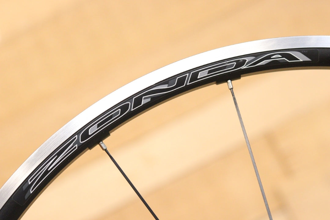 カンパニョーロ Campagnolo ゾンダ ZONDA アルミ クリンチャー ホイールセット シマノ 12/11S 17C 【立川店】