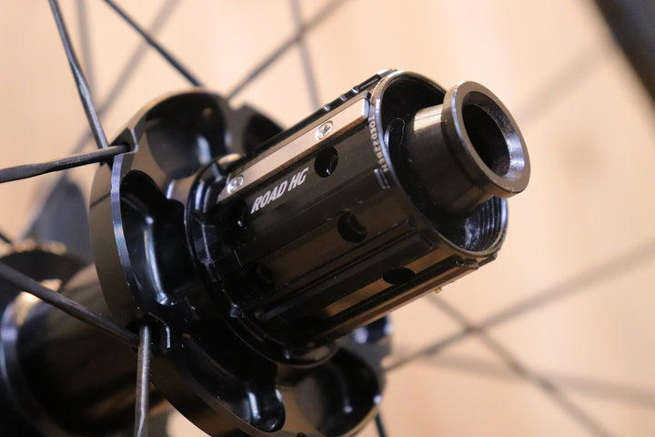 エリートホイールズ ELITEWHEELS ドライブ DRIVE HELIX 57D SS カーボン チューブレスレディ ホイールセット シマノ 11S/12S 【芦屋店】