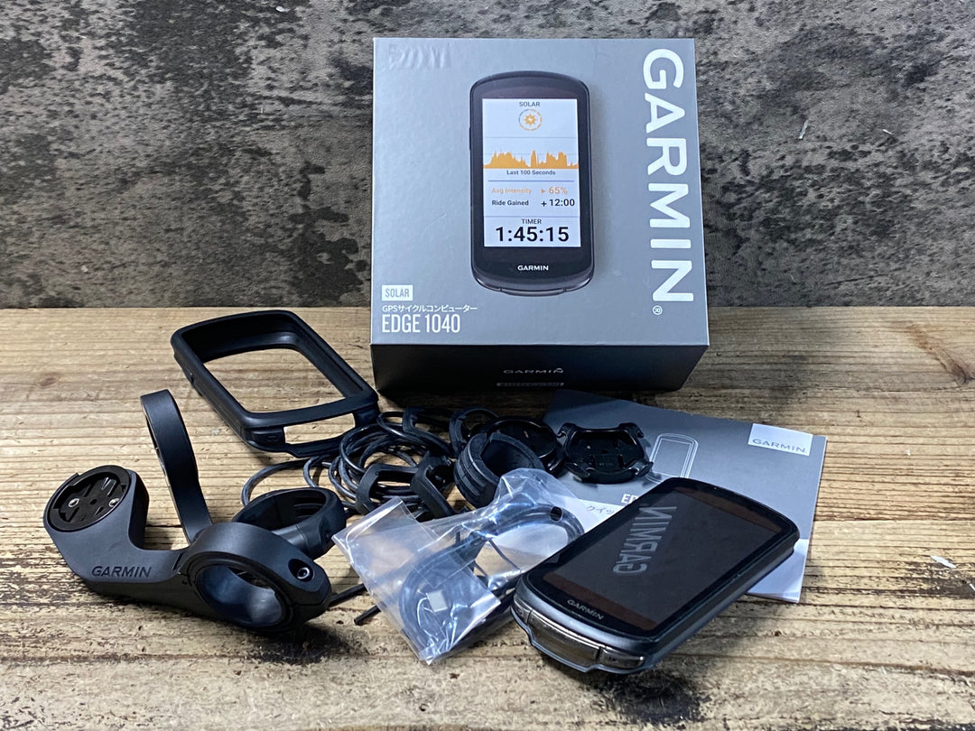 KH293 ガーミン GARMIN エッジ ソーラー EDGE 1040 SOLAR サイクルコンピューター マウント付