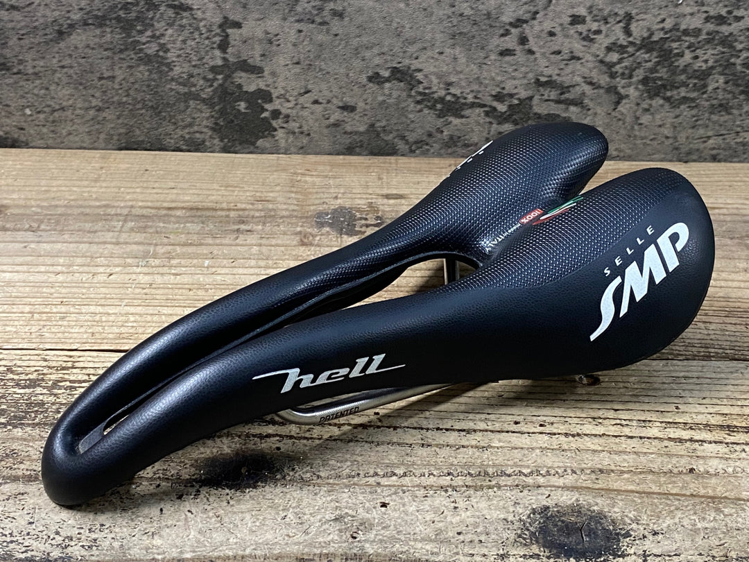 JY778 SELLE SMP hell サドル 黒 aisi 304 tubeレール