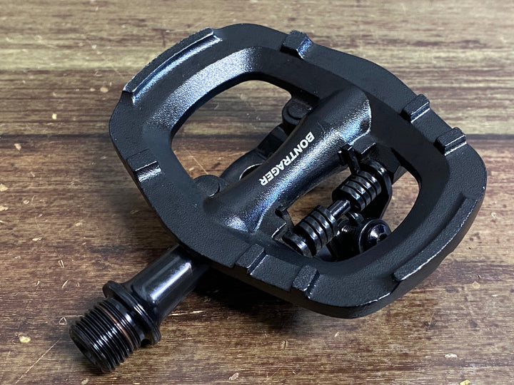 JQ031 ボントレガー BONTRAGER 片面 ビンディングペダル SPD 黒