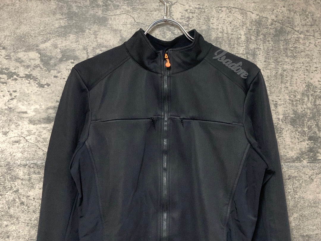 JW185 イザドア ISADORE 長袖サイクルジャケット M 黒 裏起毛