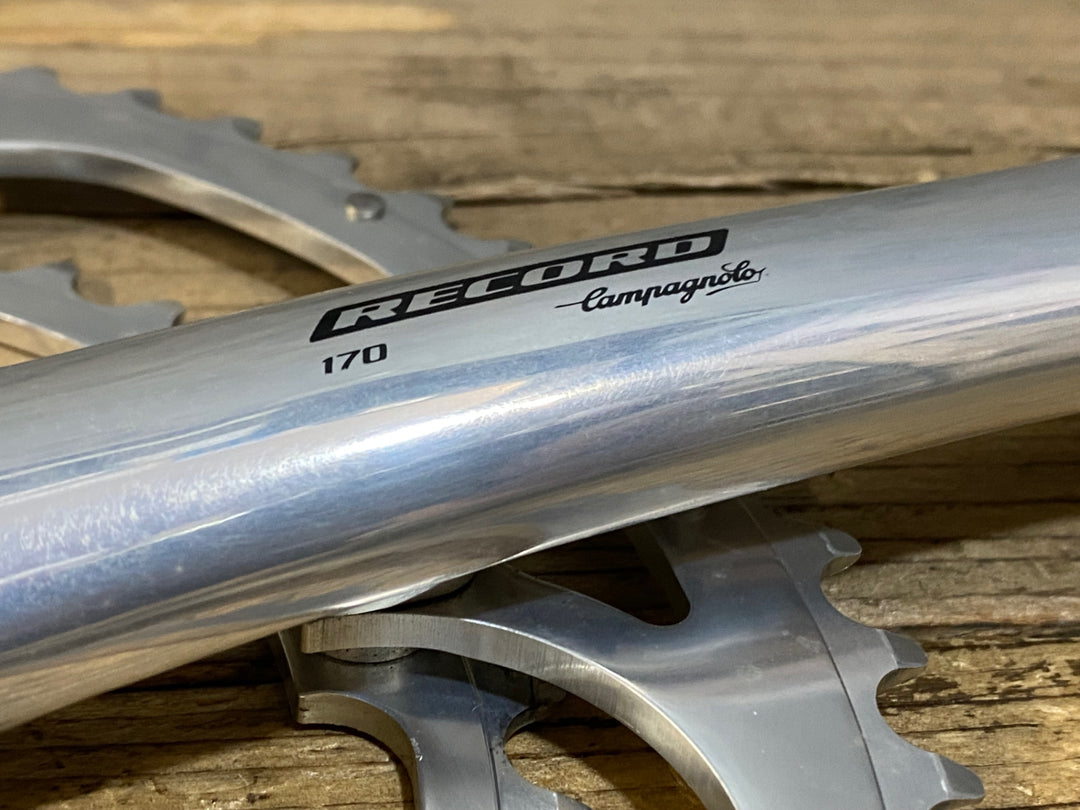 KB386 カンパニョーロ CAMPAGNOLO レコード RECORD クランクセット 52/39T 170mm10S