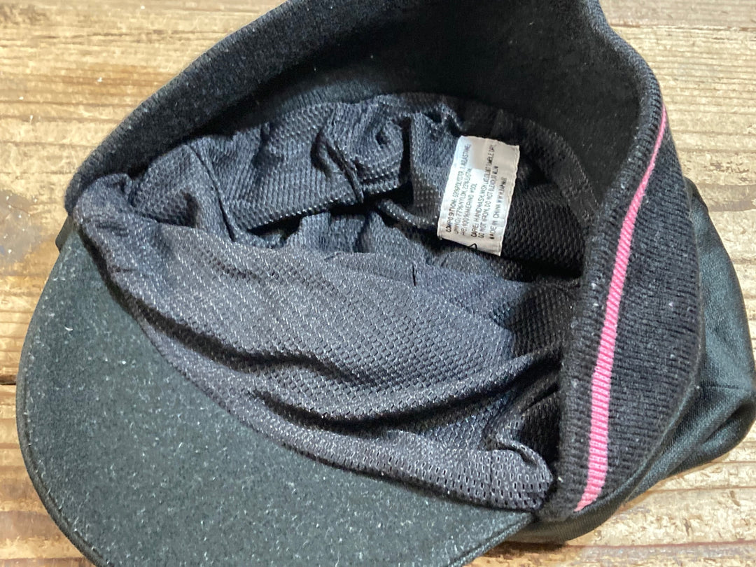 KB443 ラファ Rapha サイクルキャップ 黒 厚手