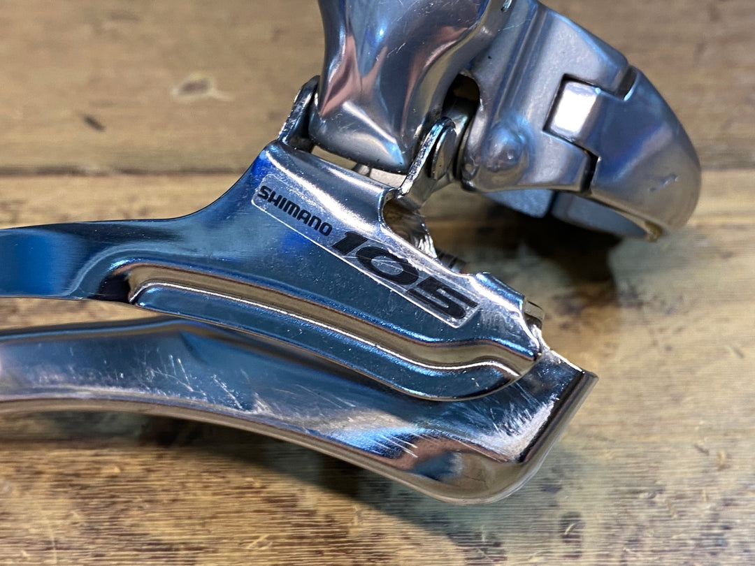JE522 シマノ SHIMANO 105 FD-5600 RD-5600 バンド式Φ28.6 ディレイラーセットシルバー