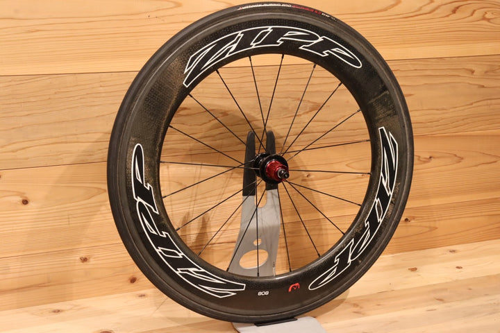 ジップ ZIPP 808 ファイアクレスト FIRECREST カーボン チューブラー リアホイール シマノ12/11S 【千葉店】