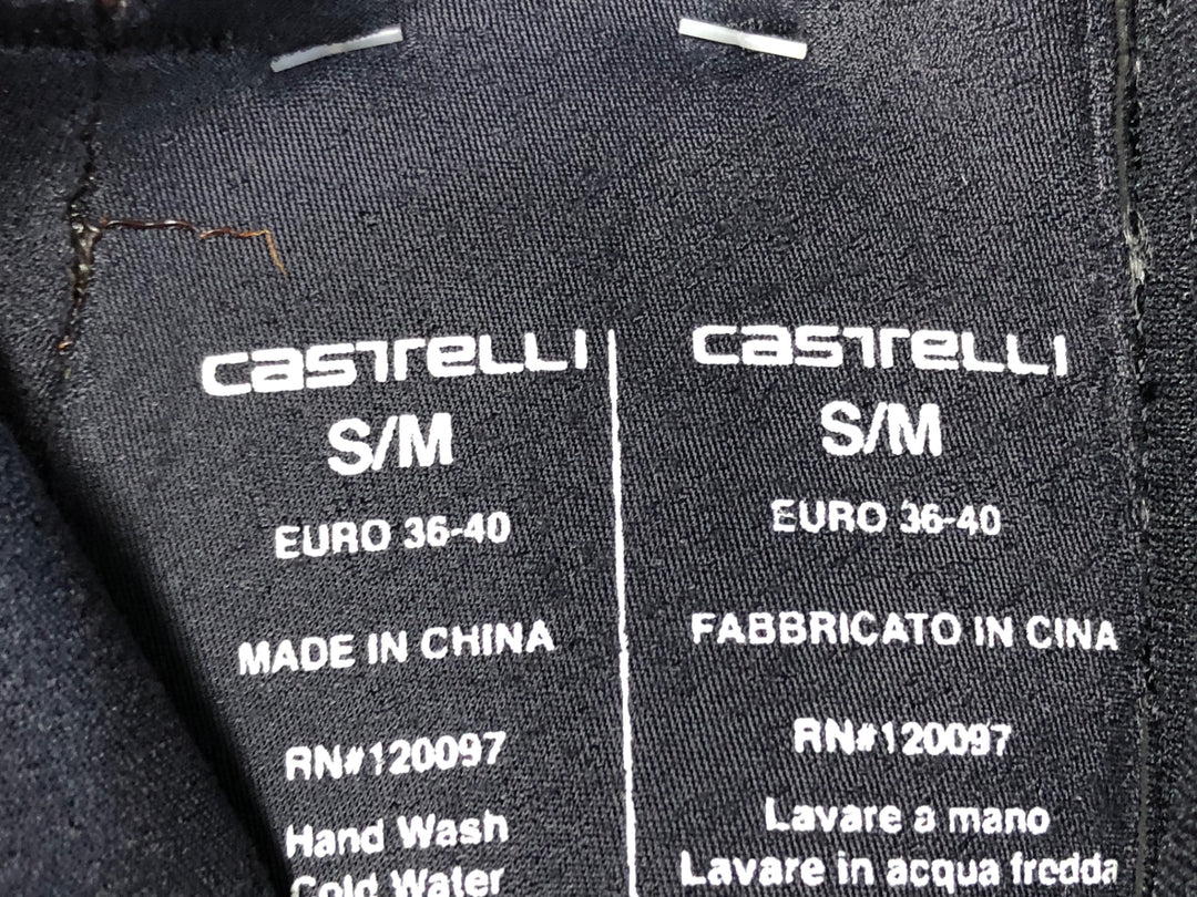 KF195 カステリ CASTELLI 3T DILUVIO SHOE COVER シューズカバー 黒 S/M