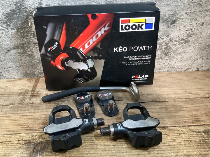 KI025 ルック LOOK KEO POWER パワーメーター ビンディングペダル ※動作未確認