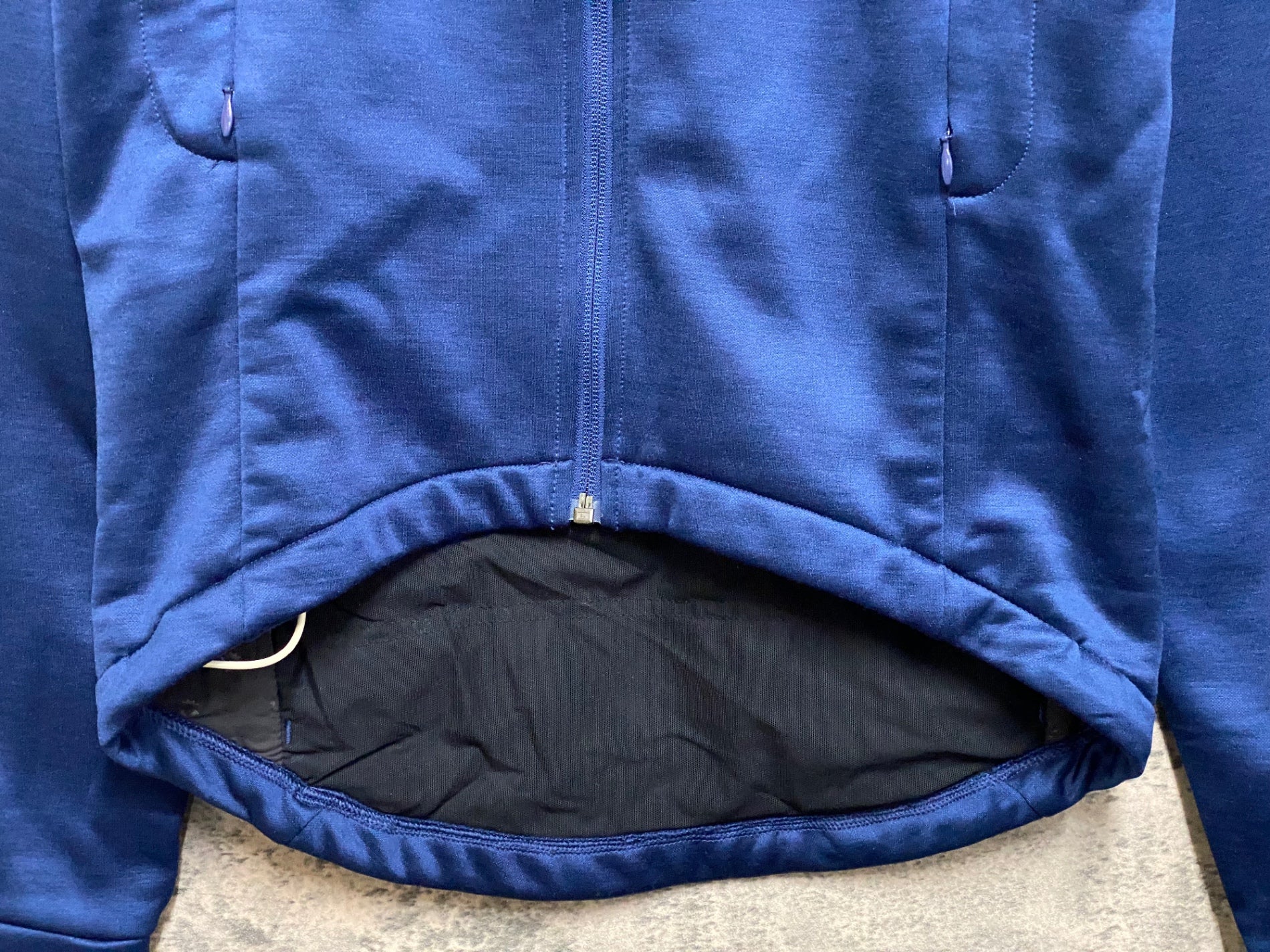 JS847 ラファ Rapha WINTER JERSEY 長袖 サイクルジャケット ネイビー