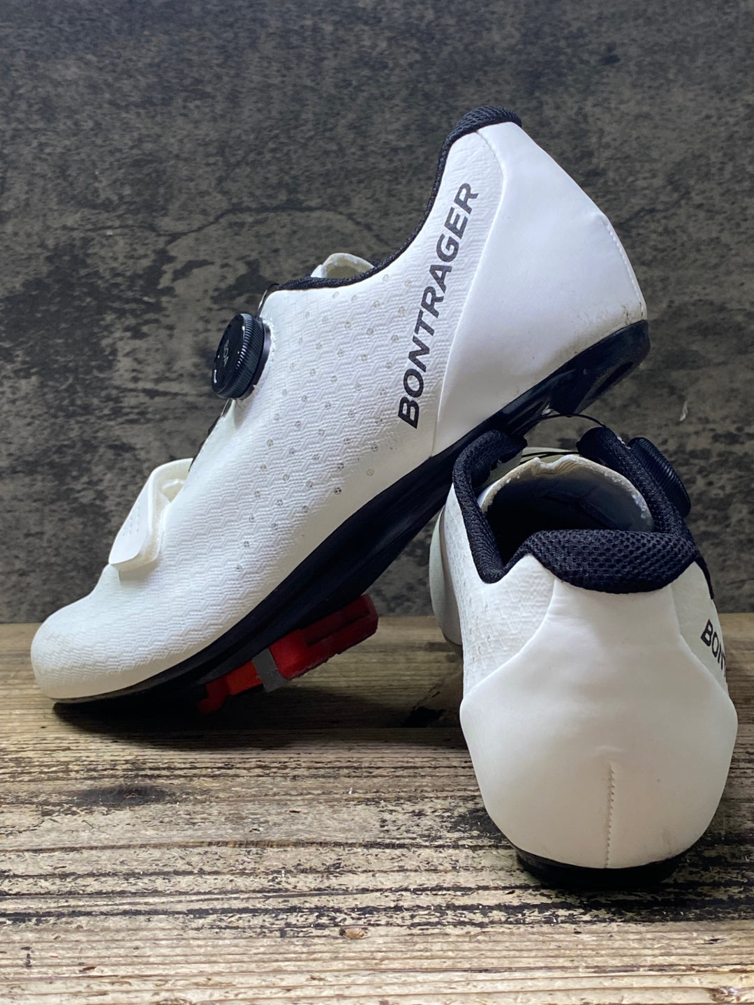 JO176 ボントレガー BONTRAGER Circuit Road Shoe ビンディングシューズ SPD-SL EU42 白
