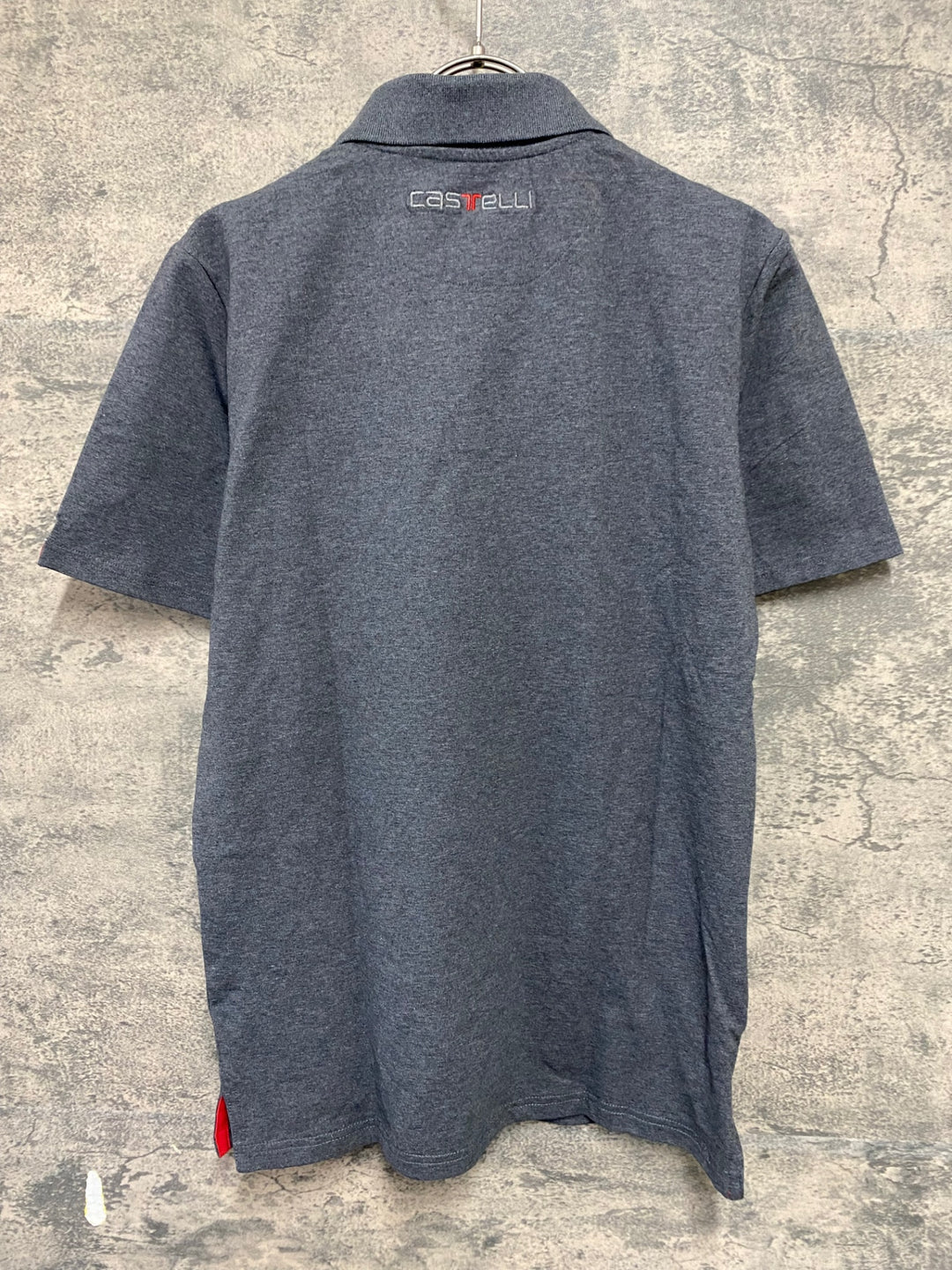 KR661 カステリ CASTELLI 半袖 ポロシャツ グレー S
