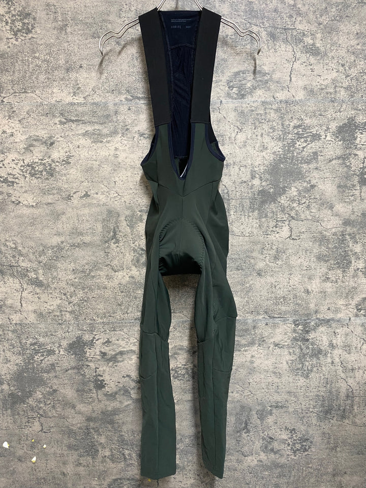 KD766 エンドレス NDLSS ビブタイツ カーキ M 裏起毛