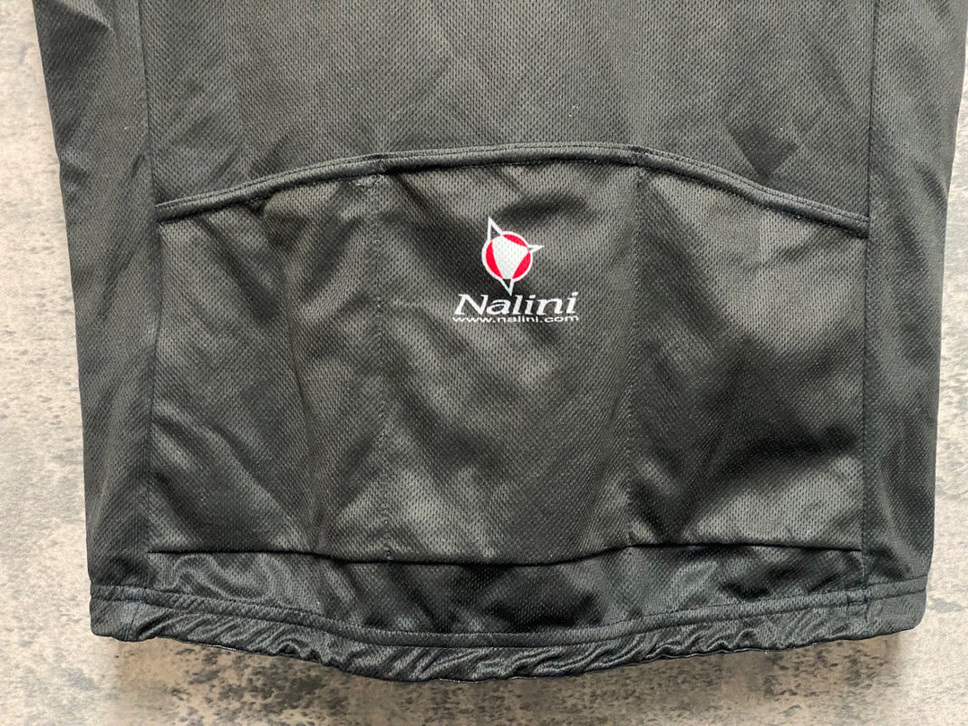 JS581 ナリーニ Nalini pro 半袖 サイクルジャージ 黒 L