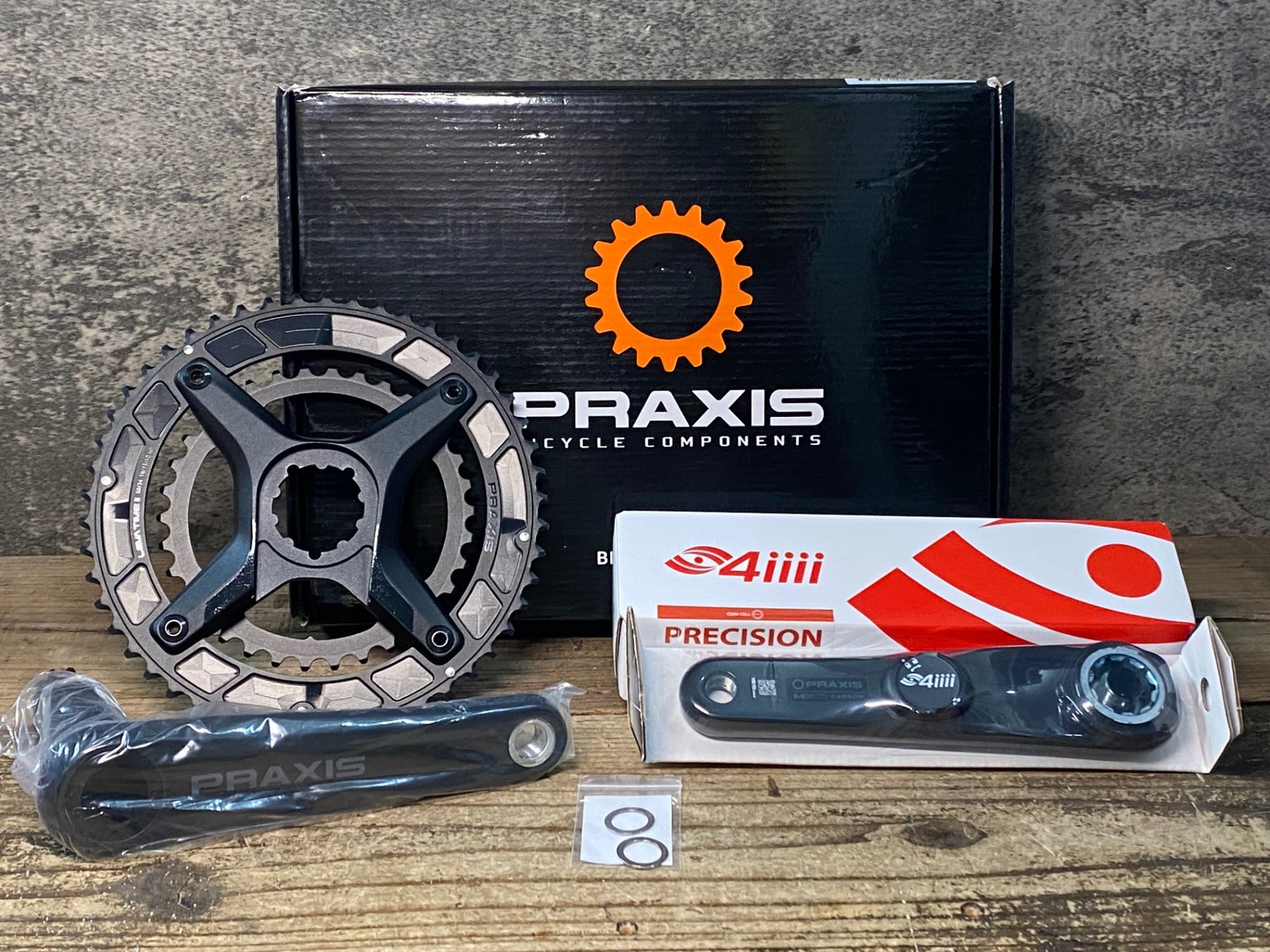 アルテグラ4iii precision3+片側パワメ付き クランク　完成車外し 4iiii PRECISION 3+ Left-Side Powermeter - Factory Install – 4iiii