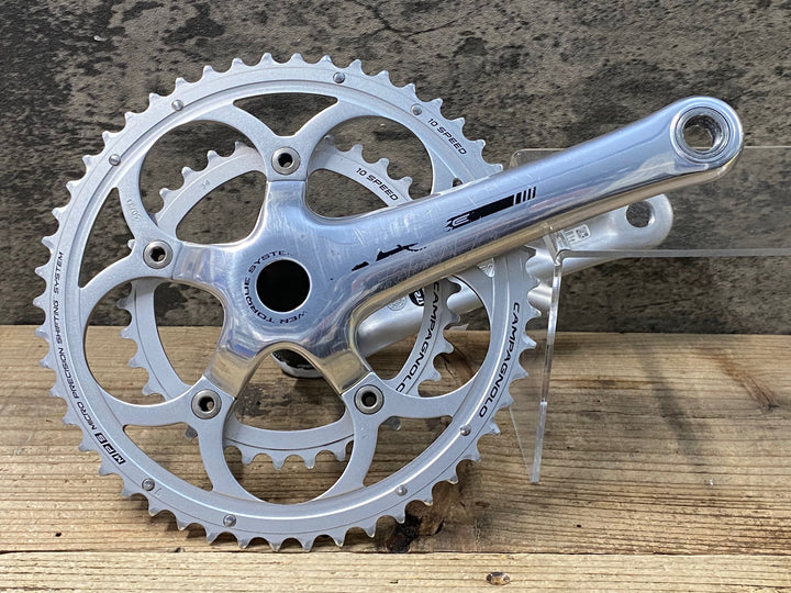 JN012 カンパニョーロ Campagnolo ヴェローチェ Veloce 10 FC11-VLS240 クランクセット 172.5mm 52-36T シルバー BB イタリアン 36x24T