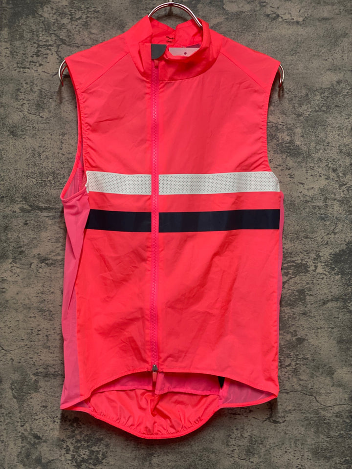 KH916 ラファ Rapha BREVET GILET WITH POCKETS ジレ サイクルベスト ピンク S