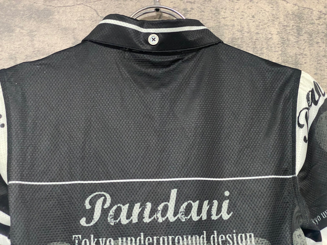 KK011 パンダーニ Pandani 半袖 サイクルジャージ 黒 L レディース