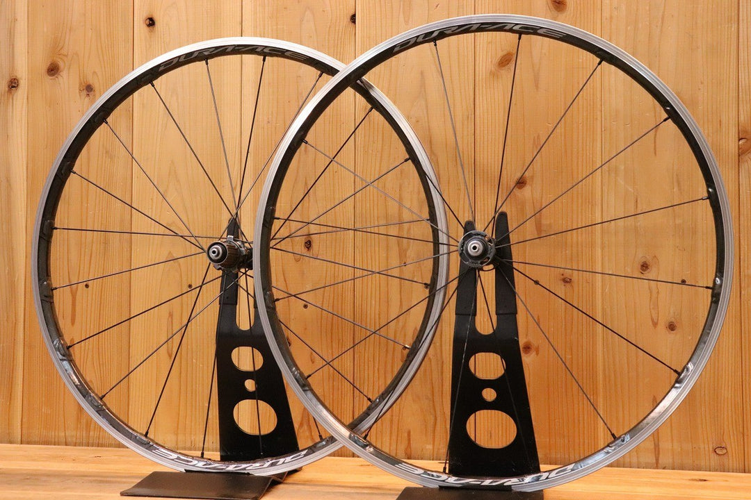 シマノ SHIMANO デュラエース DURA-ACE WH-R9100 C24 CL アルミ カーボン クリンチャー ホイールセット シマノ 11S/12S ナローリム 15C 【芦屋店】