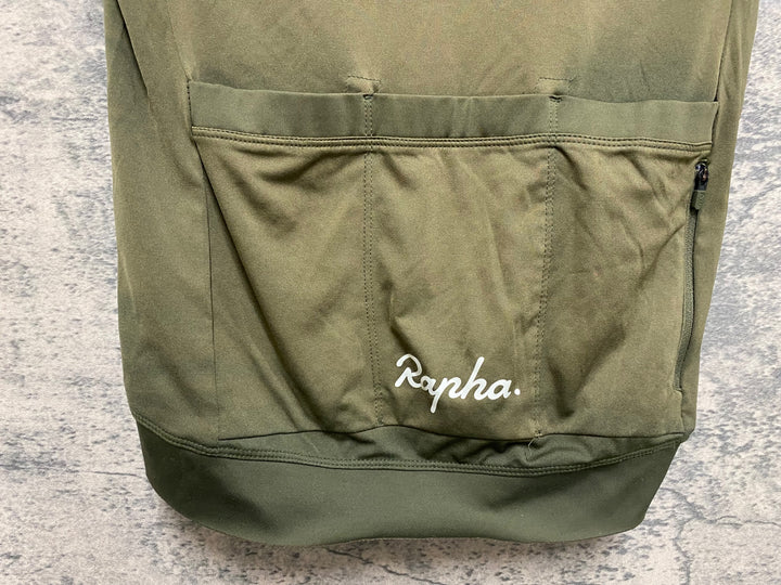 JP922 ラファ Rapha CORE JERSEY 半袖 サイクルジャージ カーキ XS
