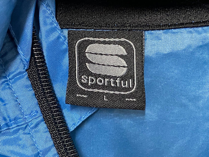 KE019 スポーツフル sportful サイクルベスト ジレ 青 L