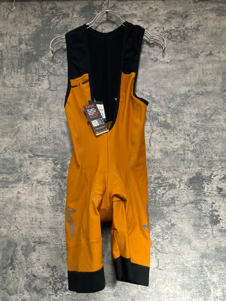 JZ383 イザドア Isadore Signature Bib Shorts ビブショーツ ブラウン S 未使用