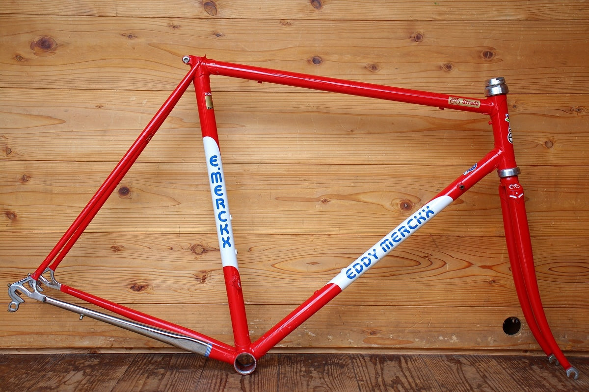 エディメルクス EDDY MERCKX ストラーダ STRADA クロモリ ロードバイク フレームセット 【芦屋店】