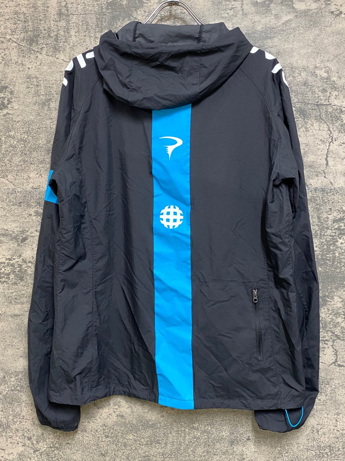 JN161 ラファ Rapha SPRAY JACKET 長袖 ウィンドブレーカー 黒 L TEAM