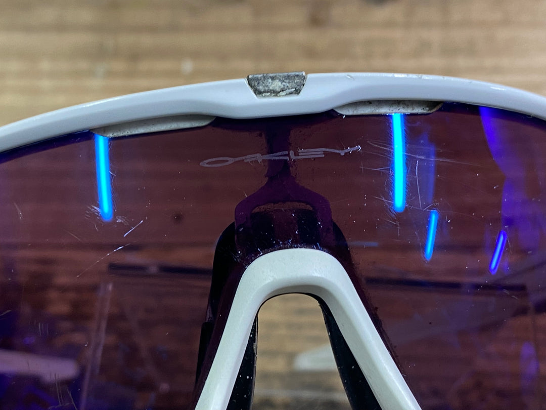 JK626 オークリー OAKLEY JAWBREAKER サングラス アイウェア 白 PRIZMレンズ ※レンズ傷