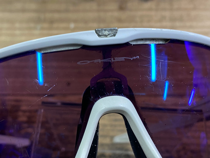JK626 オークリー OAKLEY JAWBREAKER サングラス アイウェア 白 PRIZMレンズ ※レンズ傷