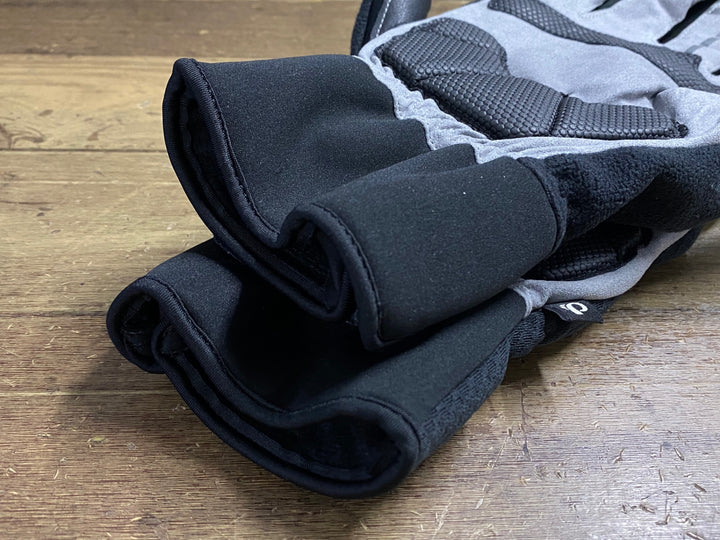 JZ252 パールイズミ PEARL iZUMi WINTER GLOVE 長指 サイクルグローブ 黒 L 裏起毛