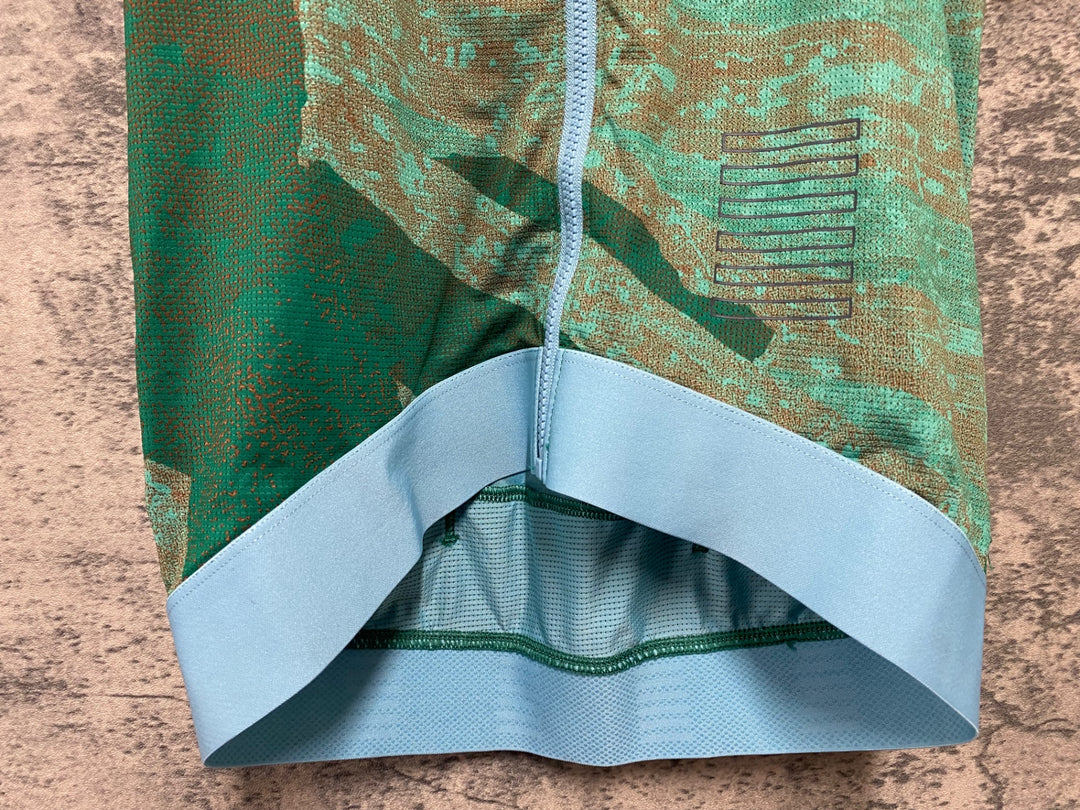 KD414 ラファ Rapha PRO TEAM GRAVEL TRAINING JERSEY 半袖 サイクルジャージ 緑 XS