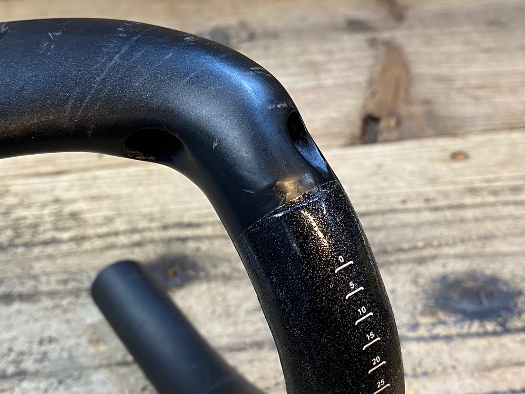 JV565 スペシャライズド SPECIALIZED S-WORKS AEROFLY ドロップハンドル 440mm Φ31.8 ※ブラケット取付トルクオーバーの為ジャンク