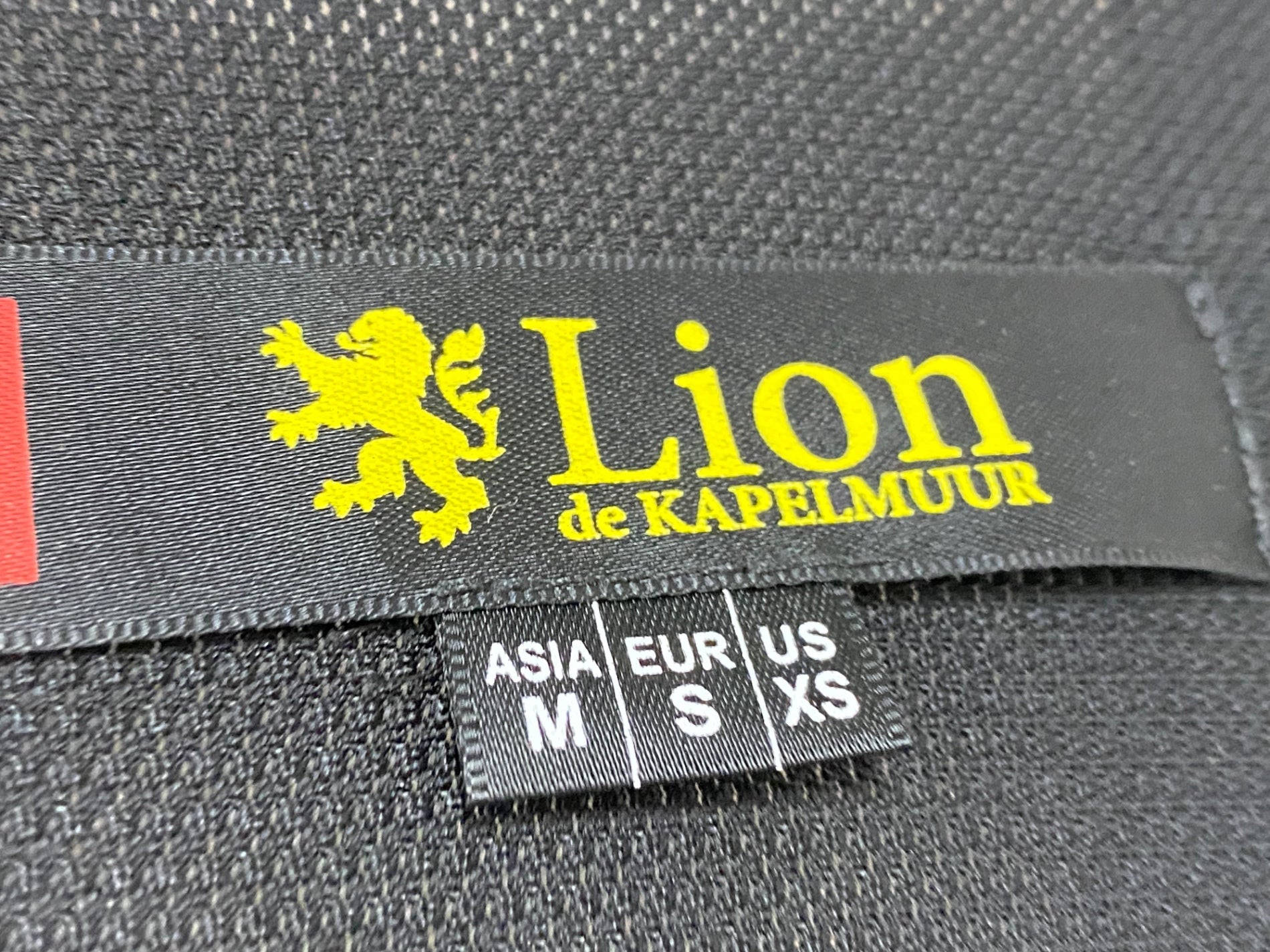KG849 リオンドカペルミュール Lion de KAPELMUUR ビブタイツ 黒 M