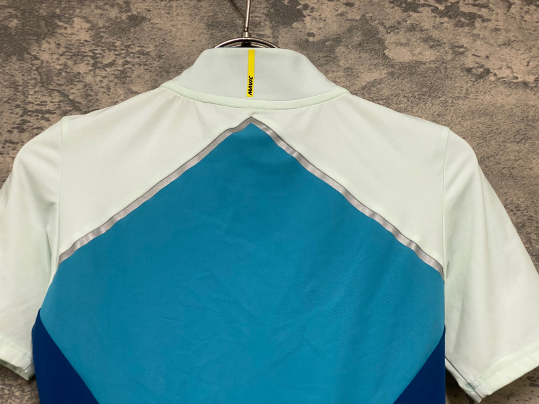 JX982 マヴィック MAVIC Seq Jersey 半袖 サイクルジャージ 水 レディース S