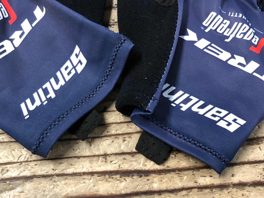 KD262 サンティーニ Santini TREK Segafredo 指切 グローブ 濃紺 M