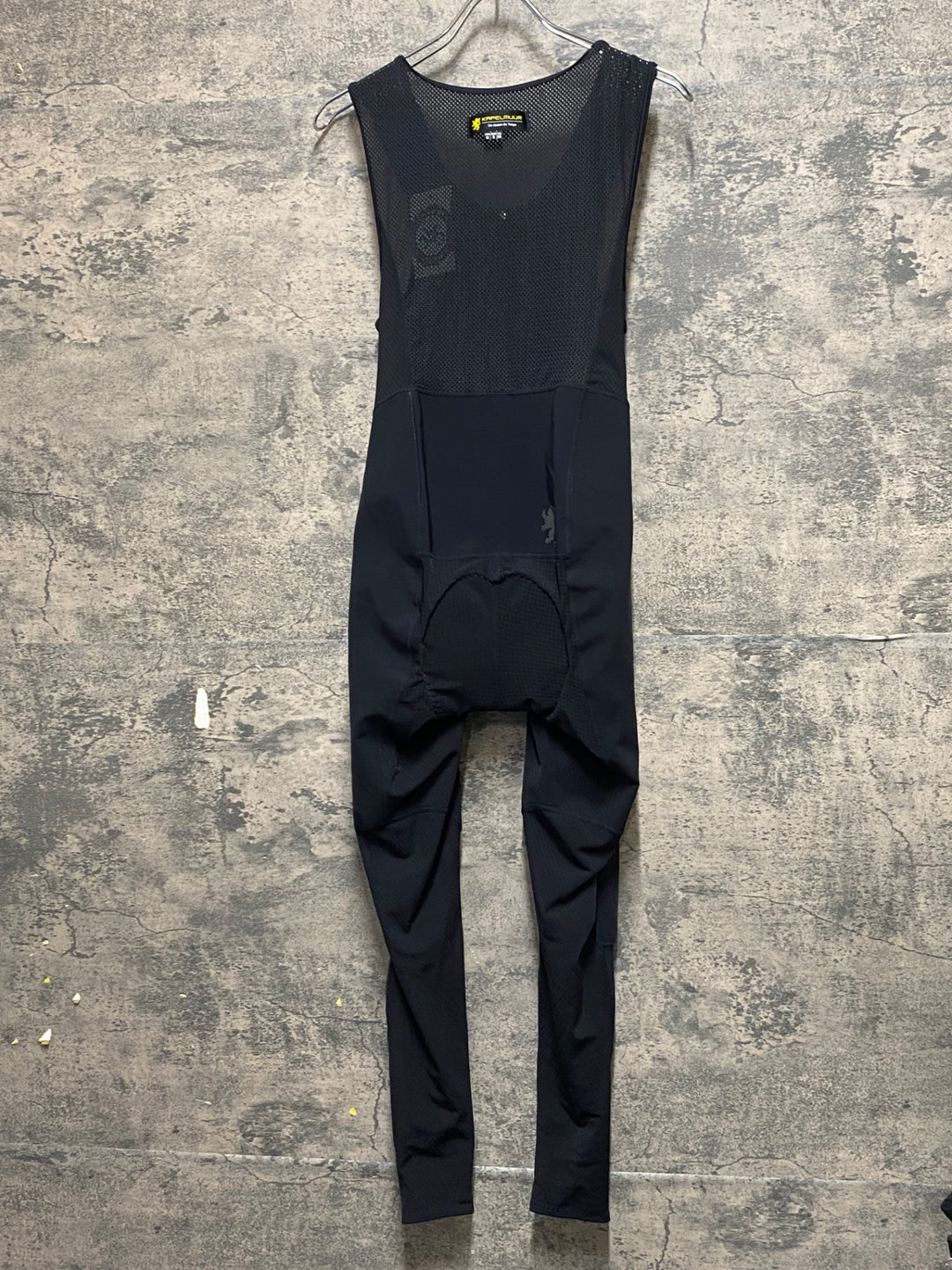 KP756 カペルミュール KAPELMUUR ビブタイツ 黒 M 裏起毛