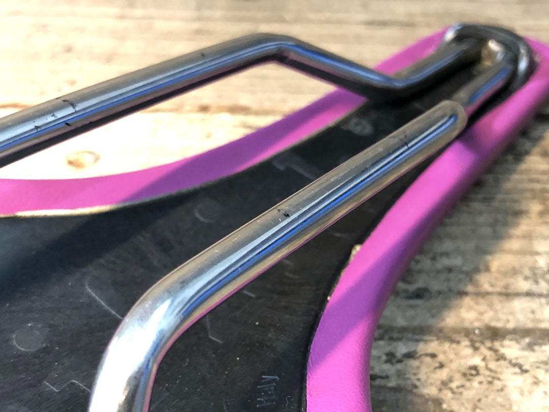 JR129 フィジーク fizik アンタレス ANTARES VS TEST サドル 140mm kiumレール パープル ※破れ