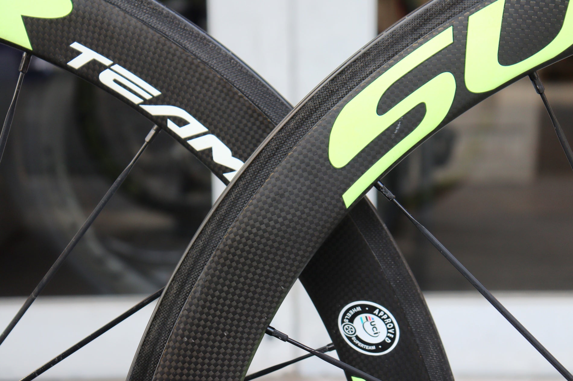 スーパーチーム SUPER TEAM 50mm カーボン クリンチャー ホイール