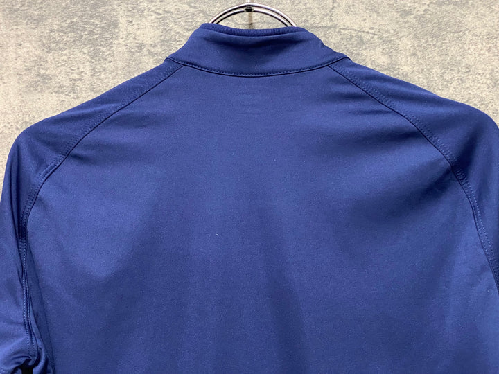 JQ776 ラファ Rapha CORE LONG SLEEVE JERSEY 長袖 サイクルジャージ 紺 S 裏起毛