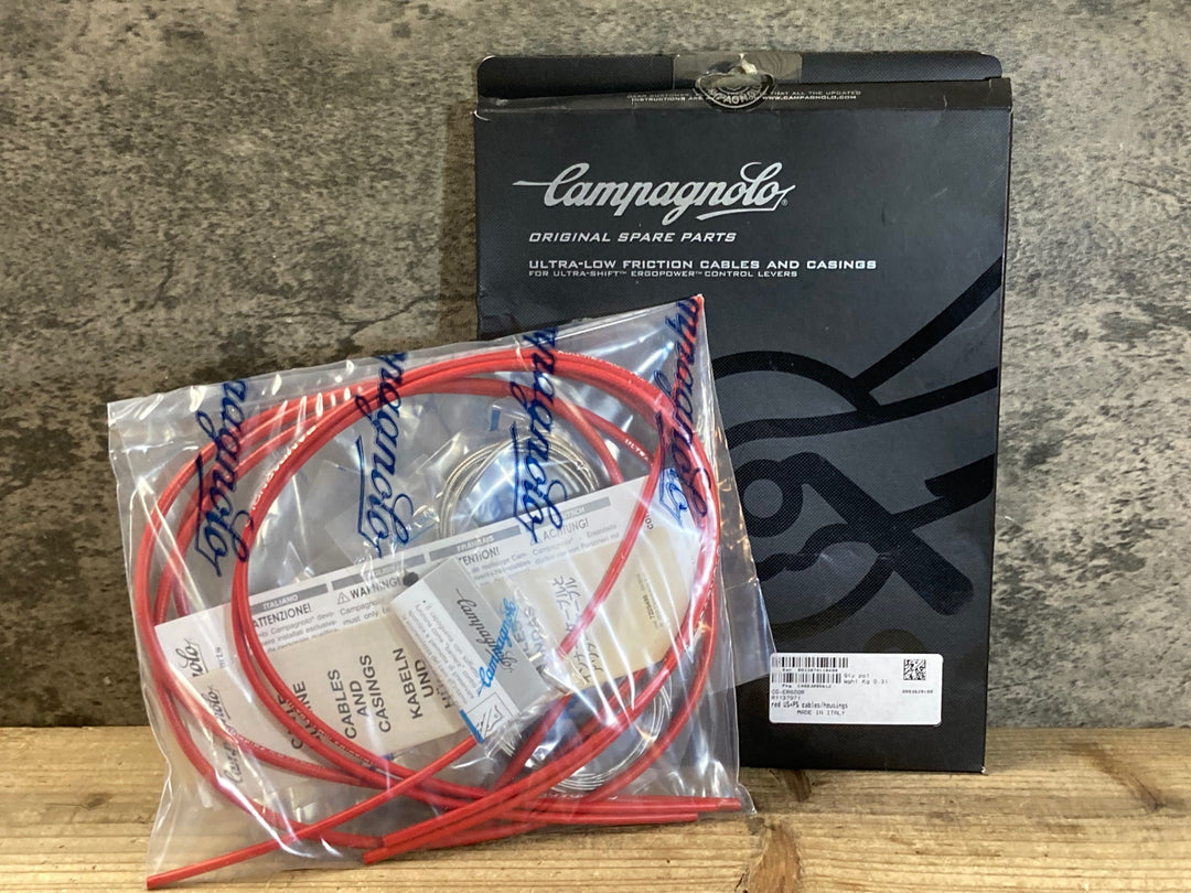 JT745 カンパニョーロ CAMPAGNOLO CG-ER600R ケーブルセット 赤