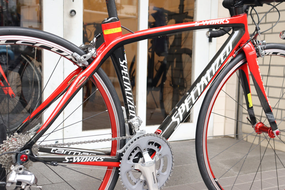 初代！ スペシャライズド SPECIALIZED S-WORKS TARMAC SL1 2007モデル XSサイズ シマノ アルテグラ 6600 MIX 10S カーボン ロードバイク 【横浜店】