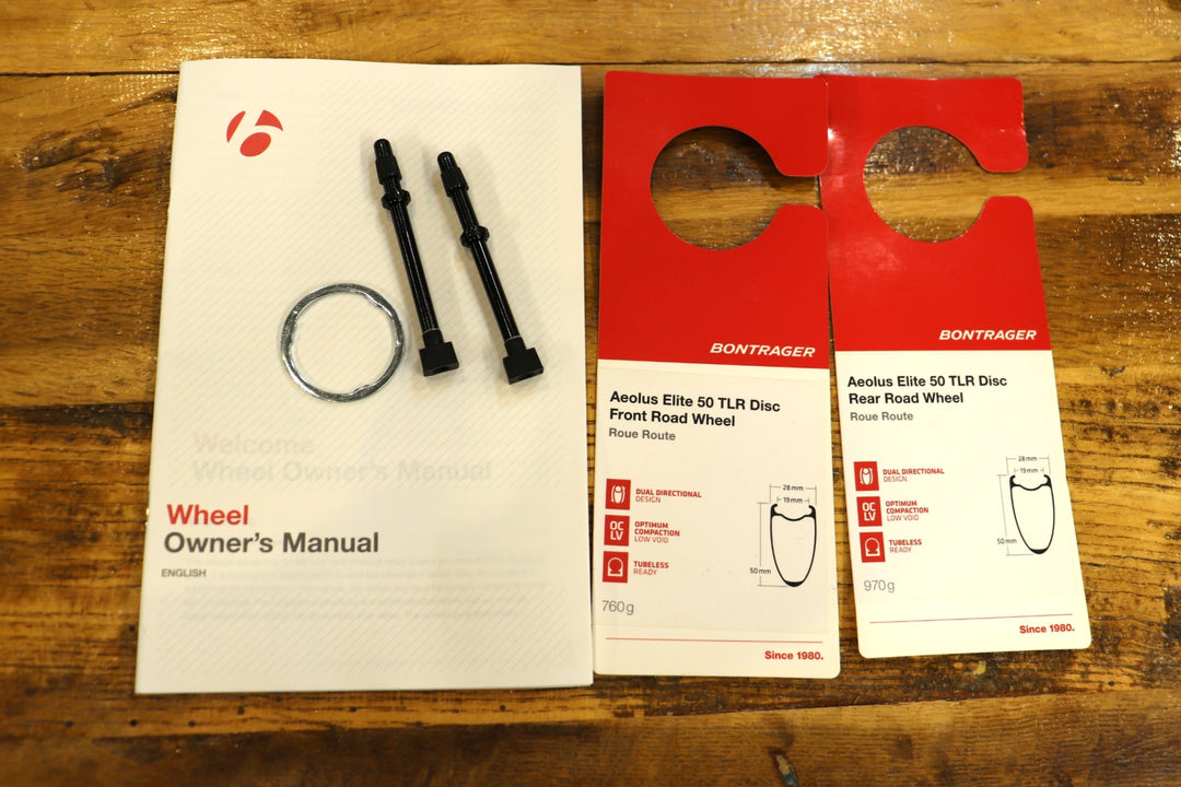 ボントレガー BONTRAGER アイオロス エリート AEOLUS ELITE 50 DISC シマノ 11S/12S カーボン チューブレスレディ ロードバイク ホイールセット 【さいたま浦和店】