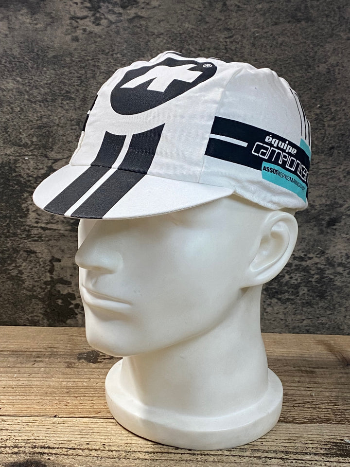 JV157 アソス ASSOS サイクルキャップ 白