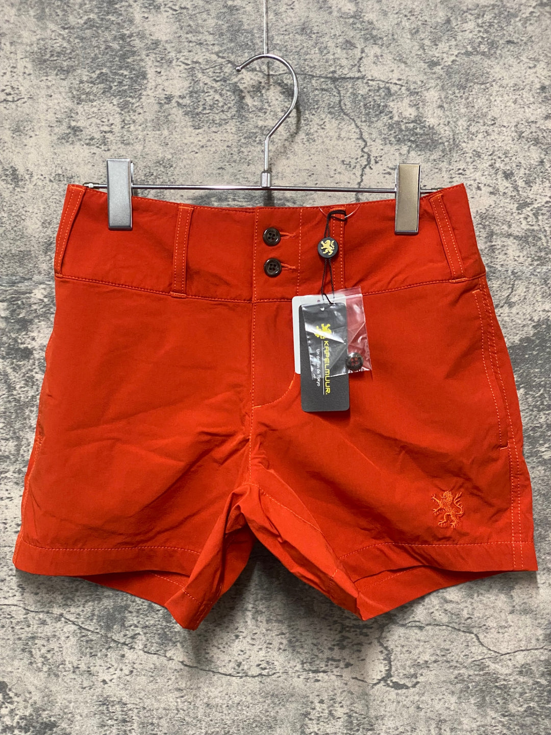 JO894 カペルミュール KAPELMUUR ストレッチショートパンツ オレンジ 36
