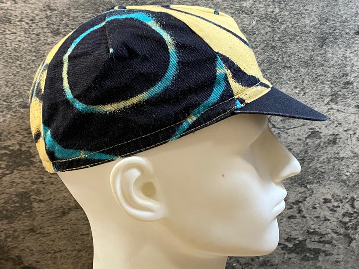 KH118 ラファ Rapha RAPHA ATHLETES CAP サイクルキャップ 黒 黃 ONESIZE