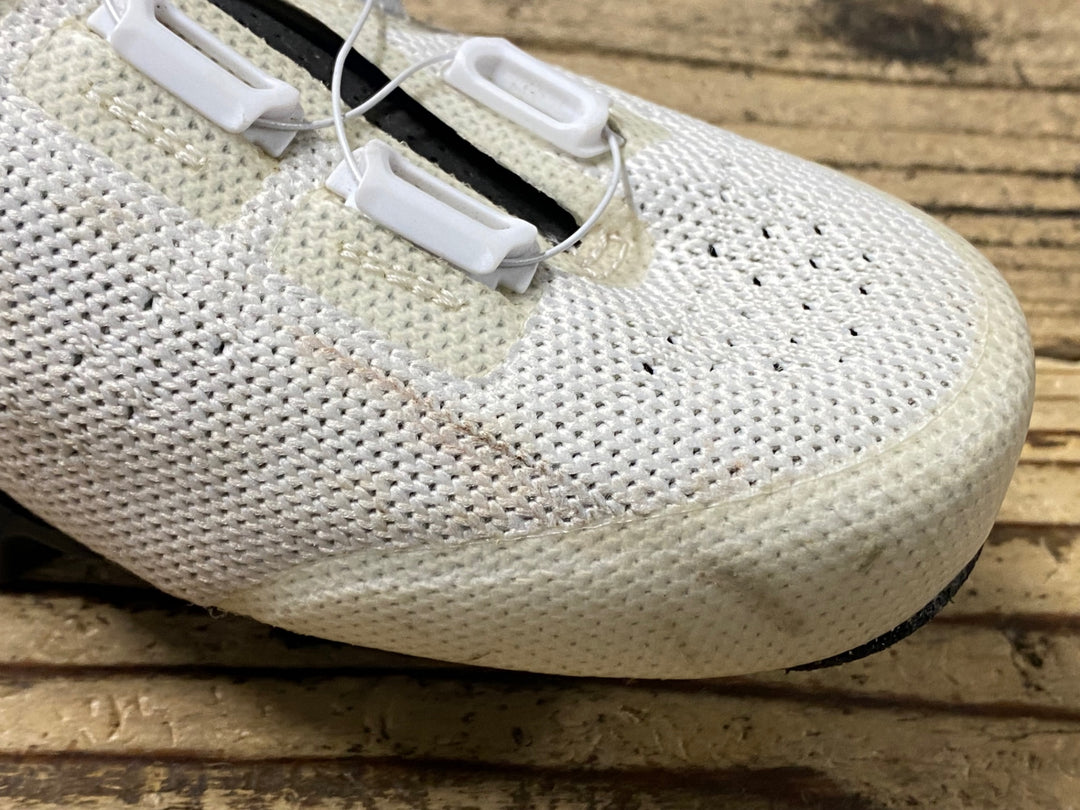 KF164 FLR F-XX KNIT ビンディングシューズ 白 BOA 3穴 EU44 ※剥がれ