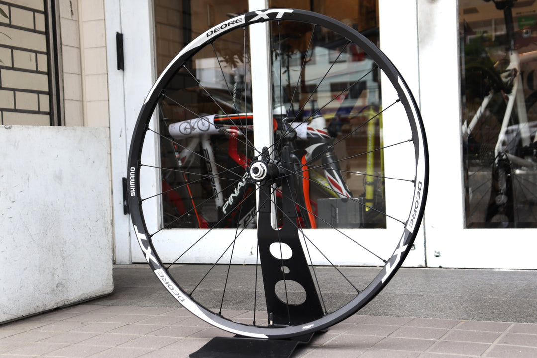 未使用 シマノ SHIMANO デオーレ DEORE XT WH-M785 アルミ チューブレス フロントホイール 【横浜店】