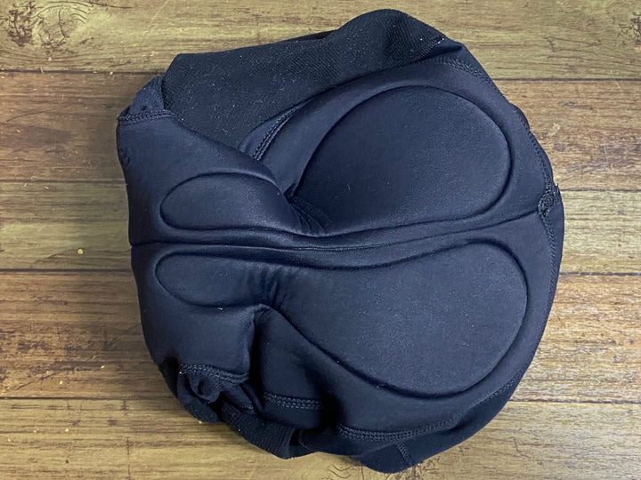 KN639 ラファ Rapha PRO TEAM WINTER TIGHTS WITH PAD ビブタイツ 黒 L 裏起毛 ※接着剥がれのためジャンク