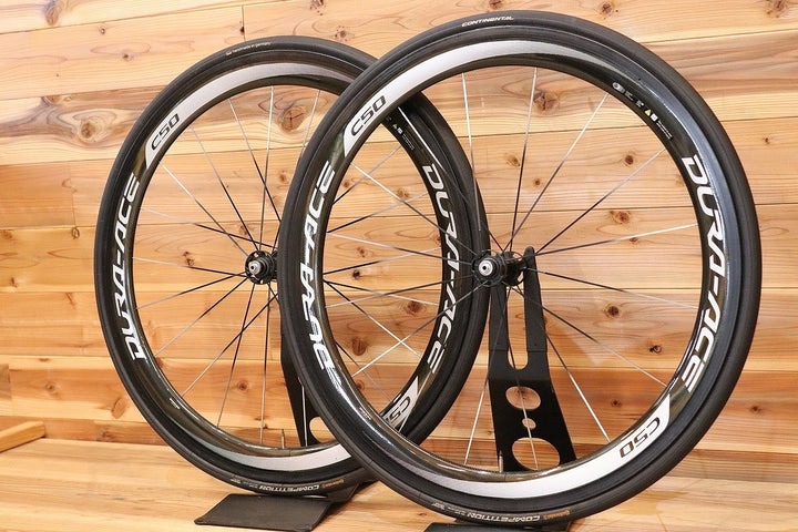 シマノ SHIMANO デュラエース DURA-ACE WH-9000-C50-TU シマノ 11S/12S カーボン チューブラー ロードバイク ホイールセット 【広島店】